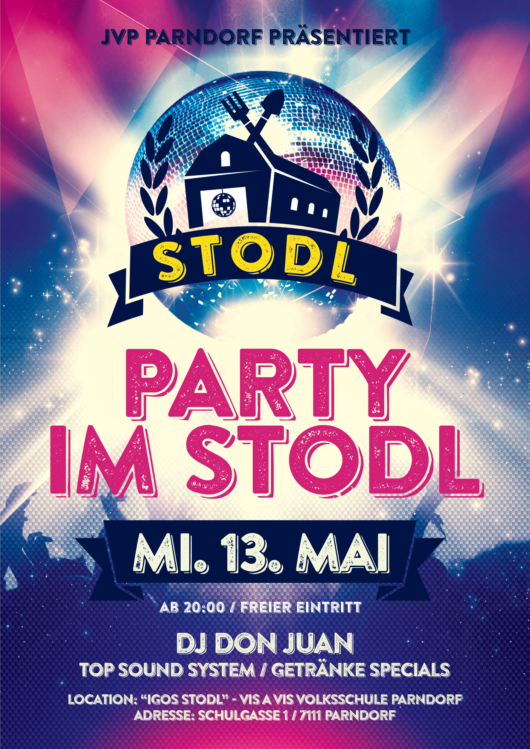 Flyerbild Stodl party